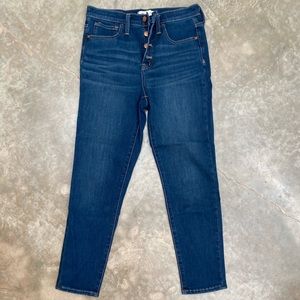 Madewell 10-Inch Skinny High Rise Jeans